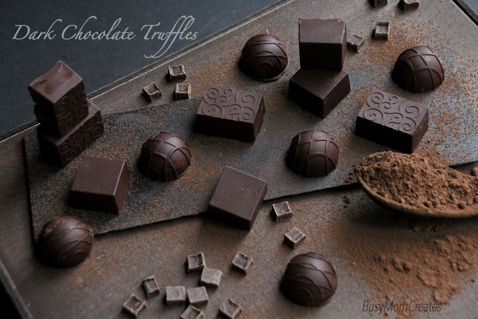 Dark Chocolate Truffles (Vegan/ Ketogenic)