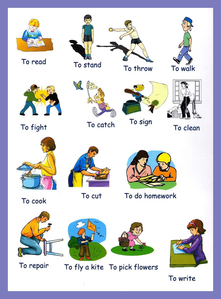 clipart images of verbs - photo #42