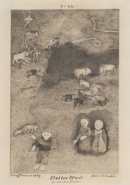 «Крутая тропа», Шудель Адольф Живопись, 1907