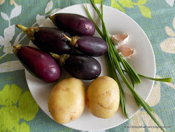 baingan aloo cooker slow recipe eggplant curry potato