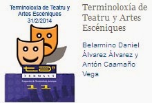 Terminoloxía de Teatru y Artes Escéniques