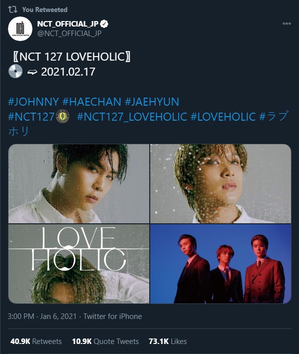 Loveholic nct127