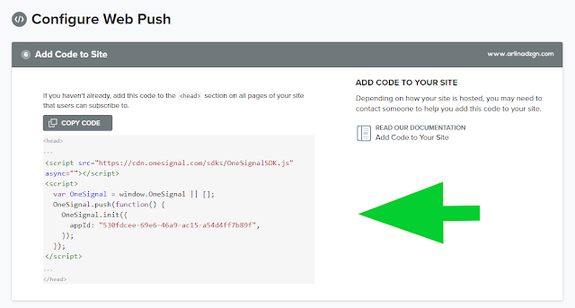 Cara Membuat Push Notifications di Blog dengan OneSignal Cara Membuat Push Notifications di Blog dengan OneSignal