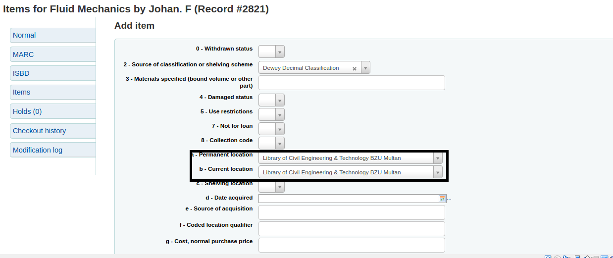How to Cataloguing in Koha Adding a New Books in Koha Cataloging