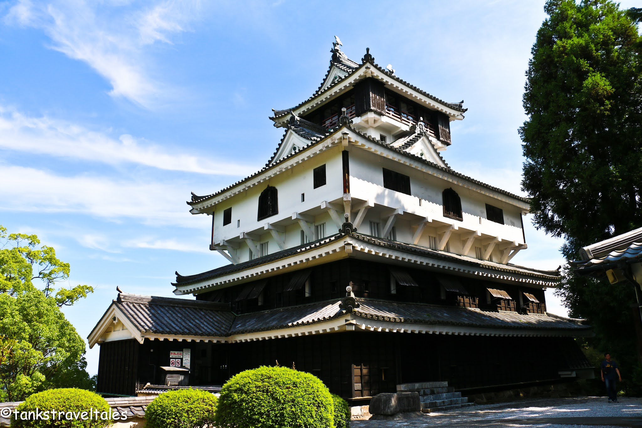 Japan, Iwakuni Castle on Mount Shiroyama