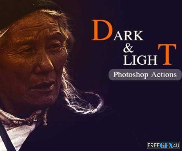 Dark & Light Photoshop Action