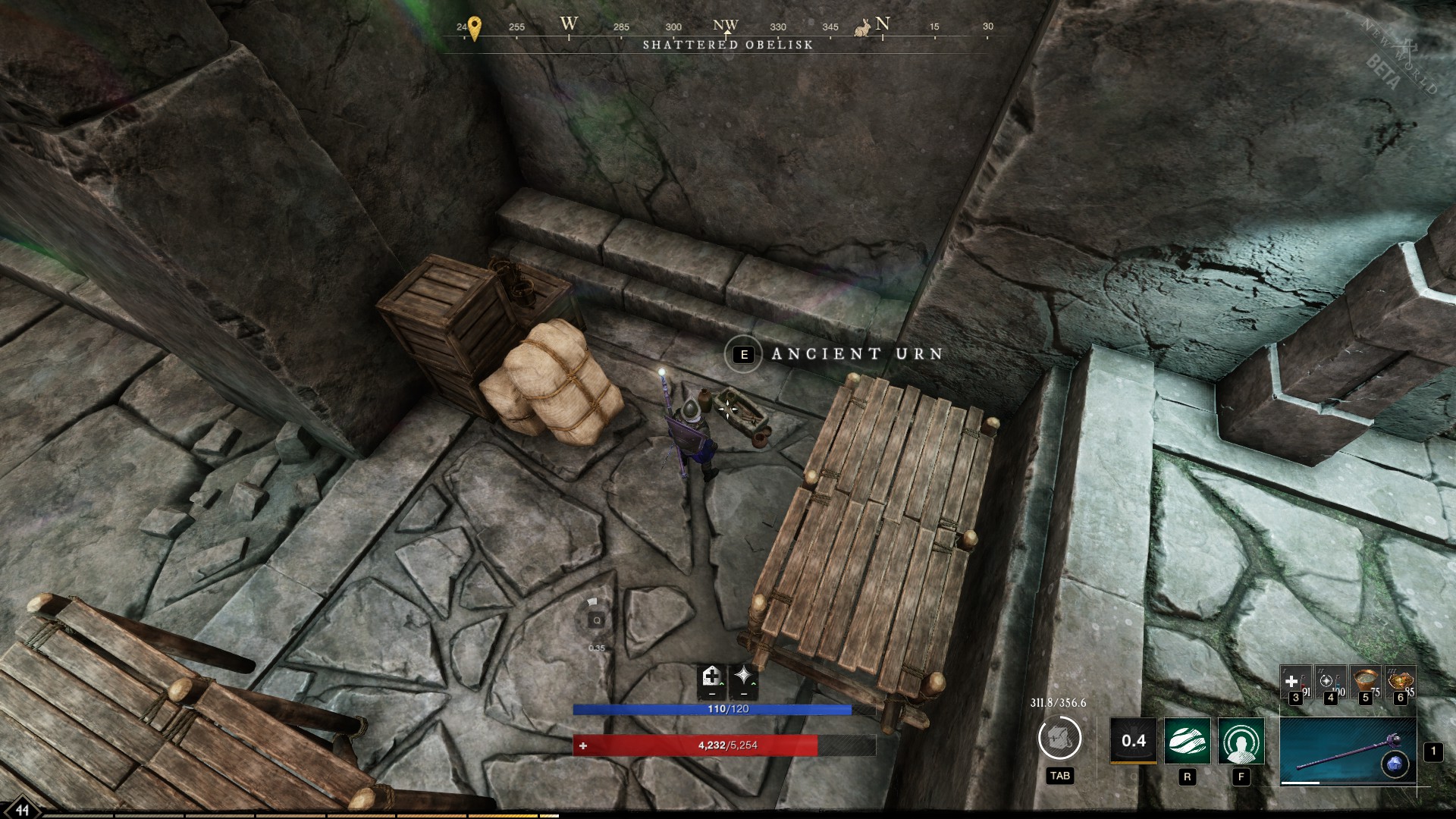 New World Shattered Obelisk chest locations