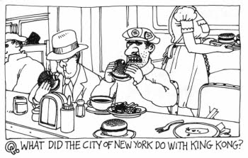 What did the city of New York do with King Kong