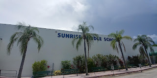Sunrise Middle School, same place different face