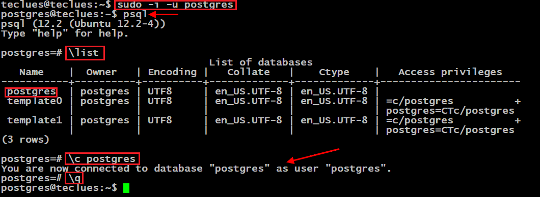 How to Install PostgreSQL and pgAdmin4 on Ubuntu 20.04 LTS - teclues.com