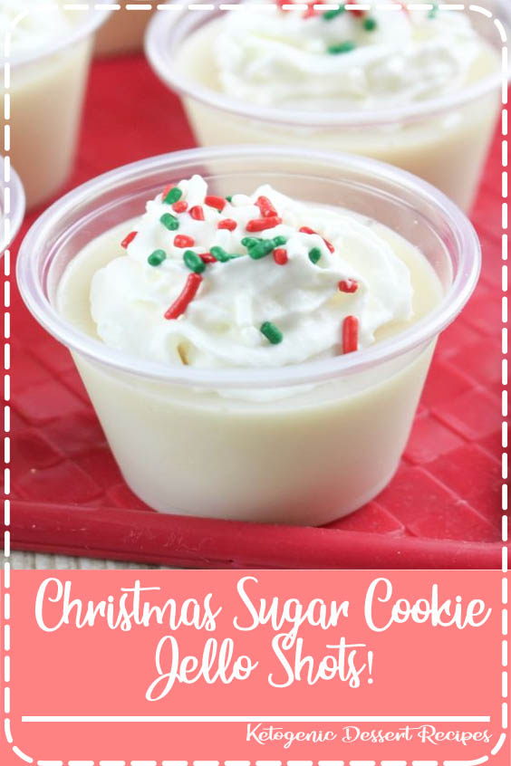 Christmas Sugar Cookie Jello Shots! Crockpot Recipes Easy