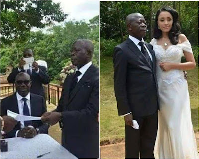 Throwback Photos That Proves Godwin Obaseki Was Oshiomole’s Bestman At His Wedding