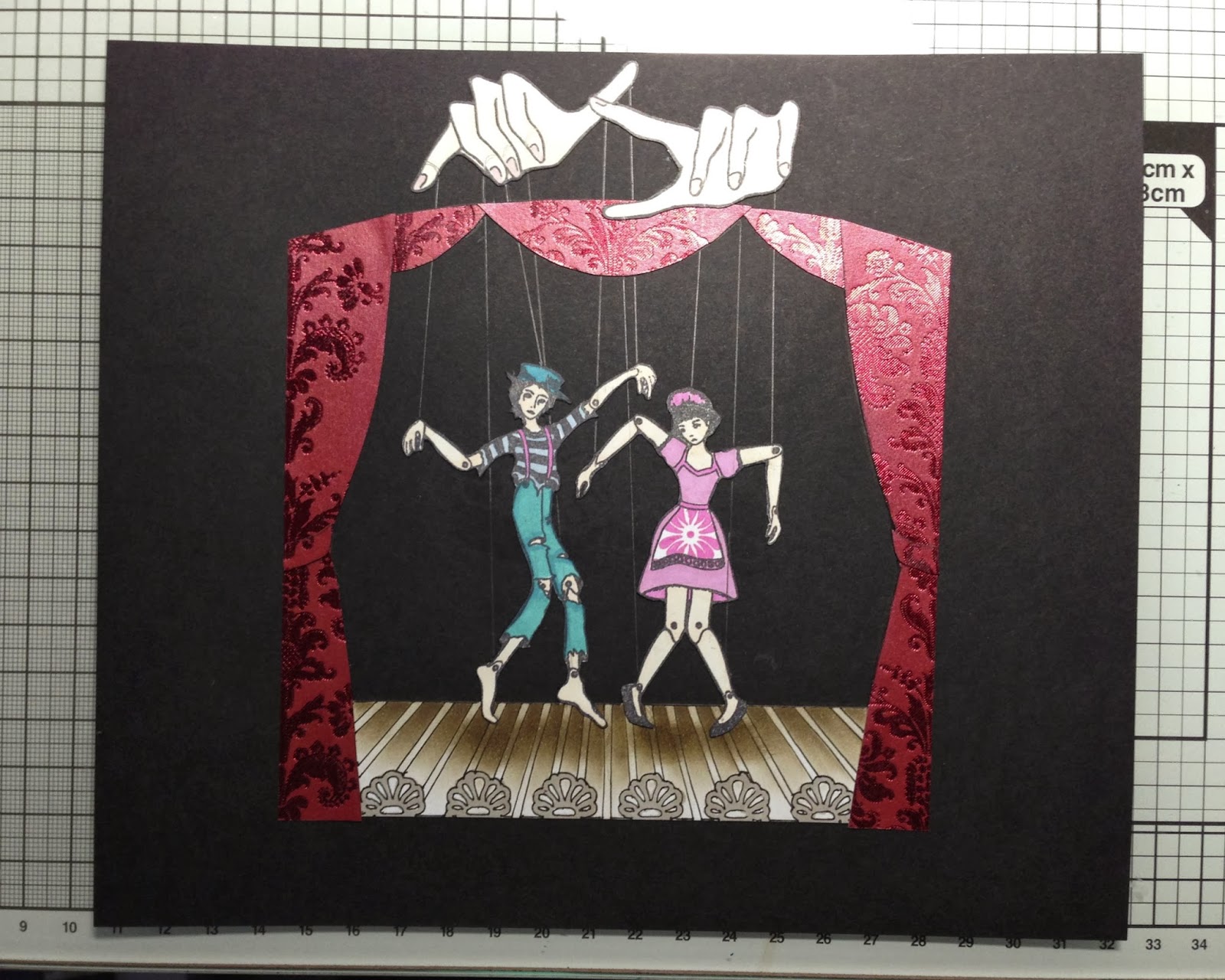 Lynne's Crafty Little Blog Theatre Card