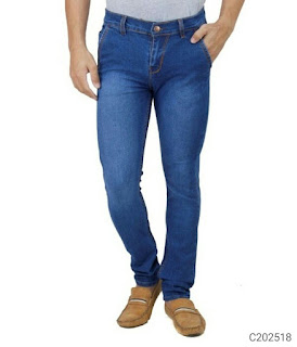 Men's Solid Jeans