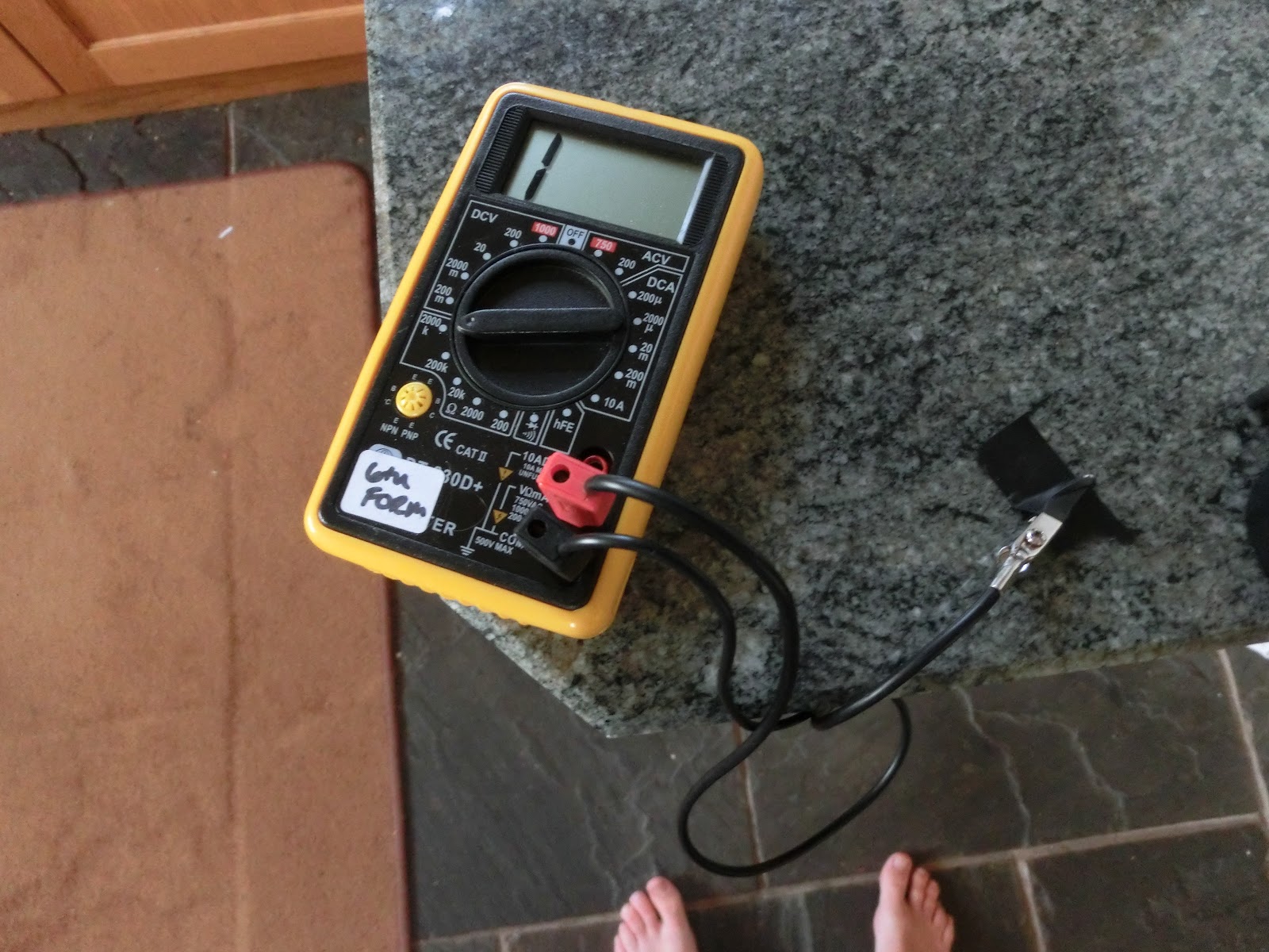 wigton physics Trying to measure the resistivity of granite