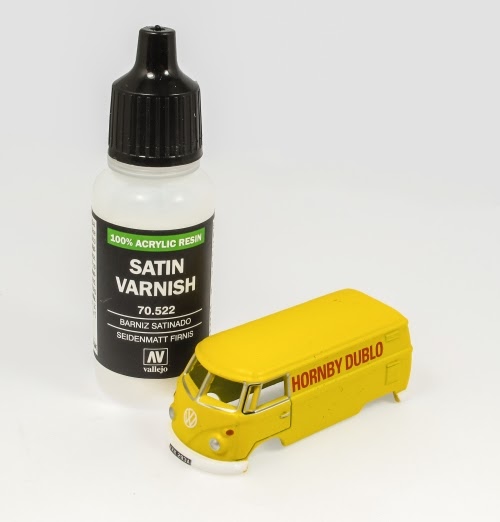 Phil's Workbench Vallejo varnish test