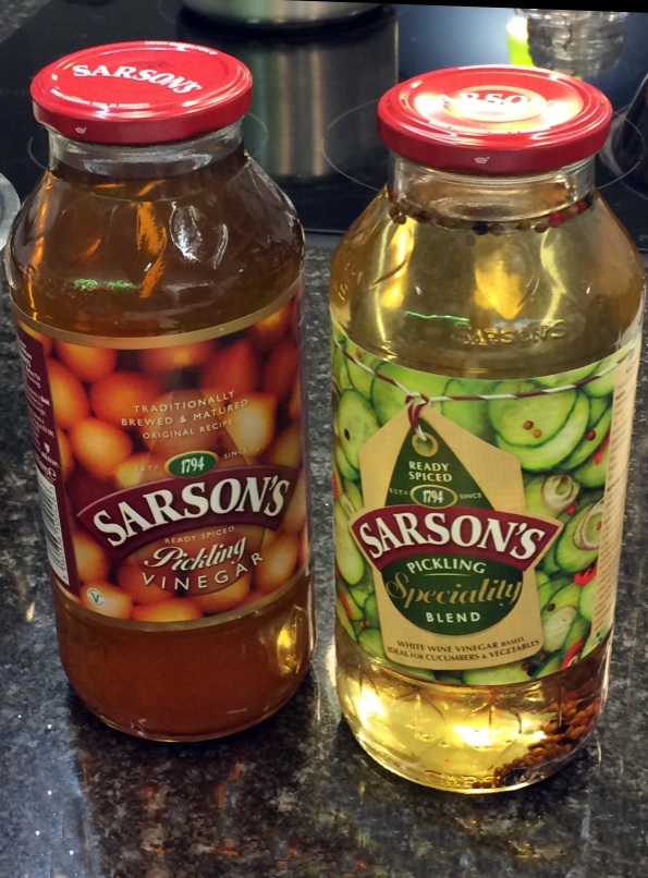 simply.food Learning to pickle with Sarsons and Kilner Jars