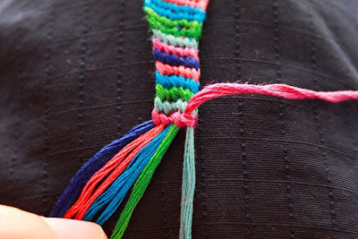 como hacer pulseras de macrame faciles