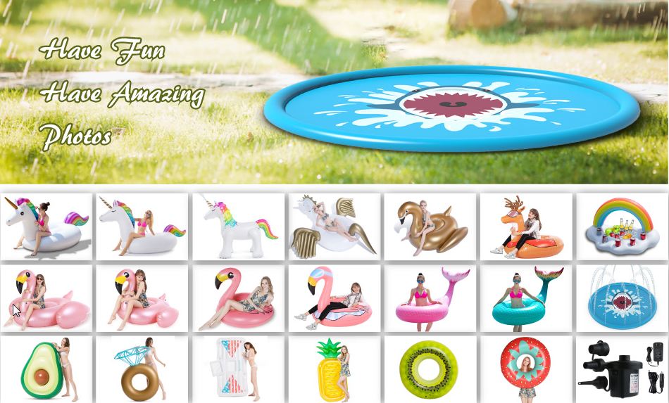 jasonwell sprinkler play mat