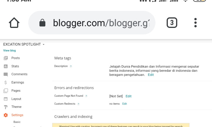 Petunjuk Meletakkan/Memasang Ads.txt di Blogger