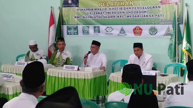Pelatihan maharrik masjid, khotib dan Zis Wedarijaksa