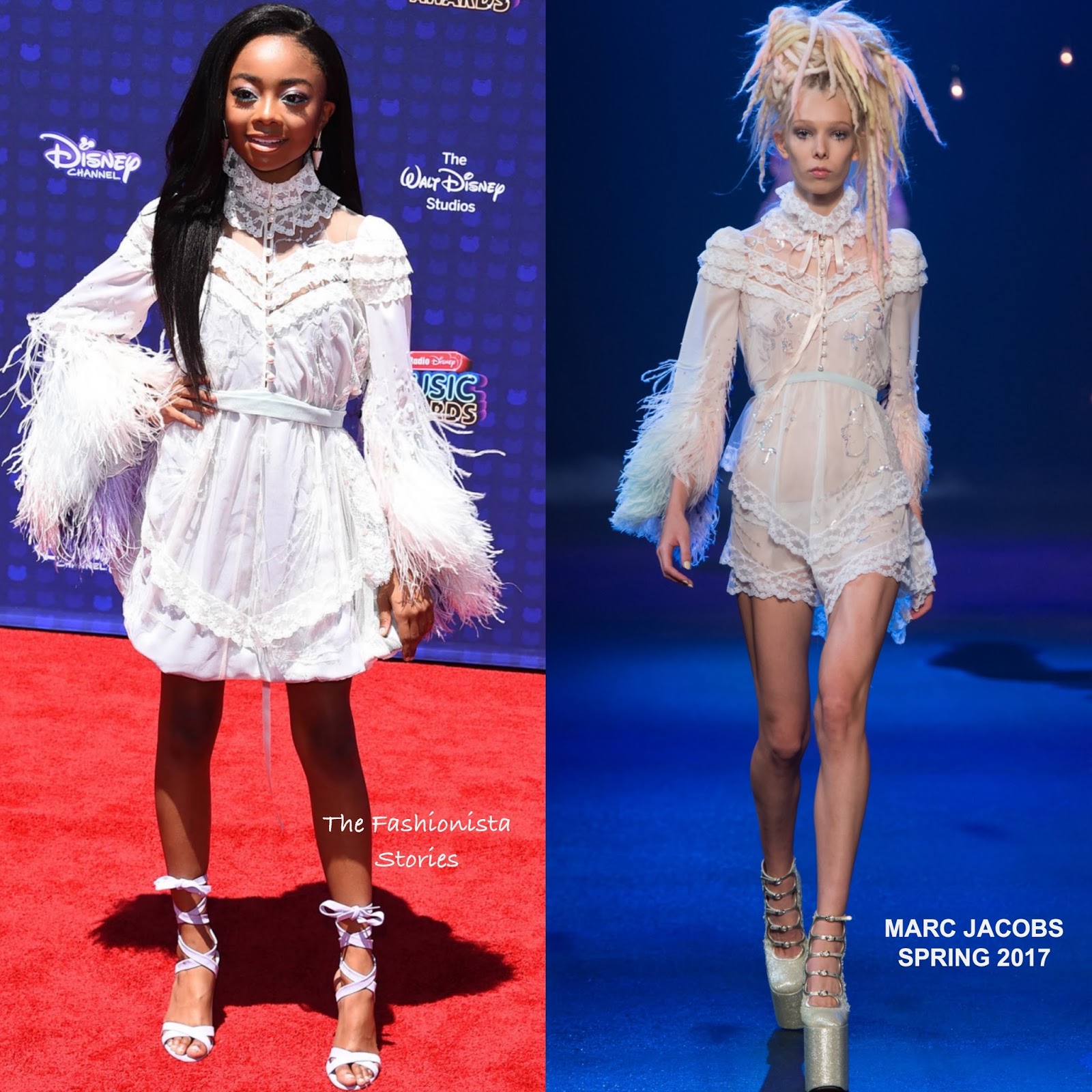 Skai Jackson in Marc Jacobs at the 2017 Radio Disney Music Awards