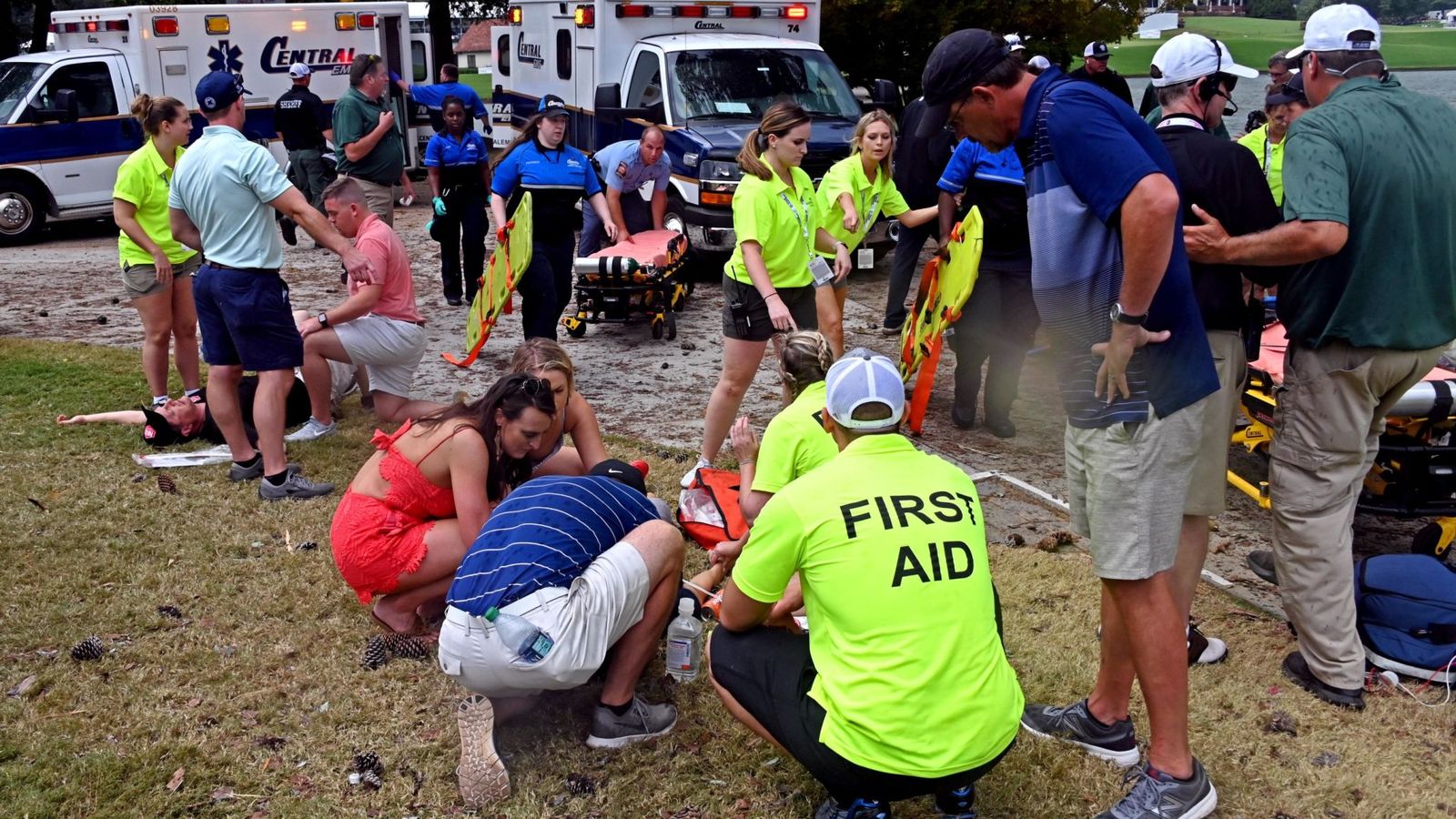 MAX SPORTS TOUR CHAMPIONSHIP FANS INJURED BY LIGHTENING STRIKE IN ATLANTA