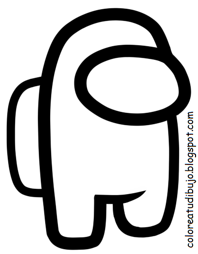 🤫Among Us para colorear y pintar👨‍🚀 - COLOREA TUS DIBUJOS