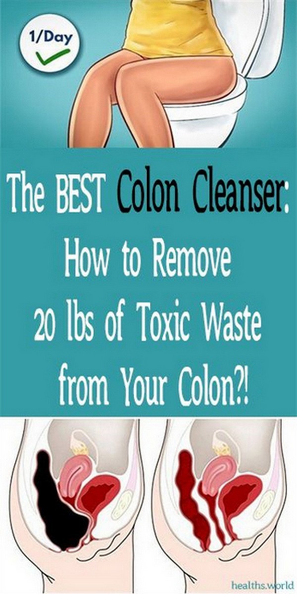 HOW TO REMOVE 20 POUNDS OF TOXIC WASTE FROM YOUR COLON RECIPE