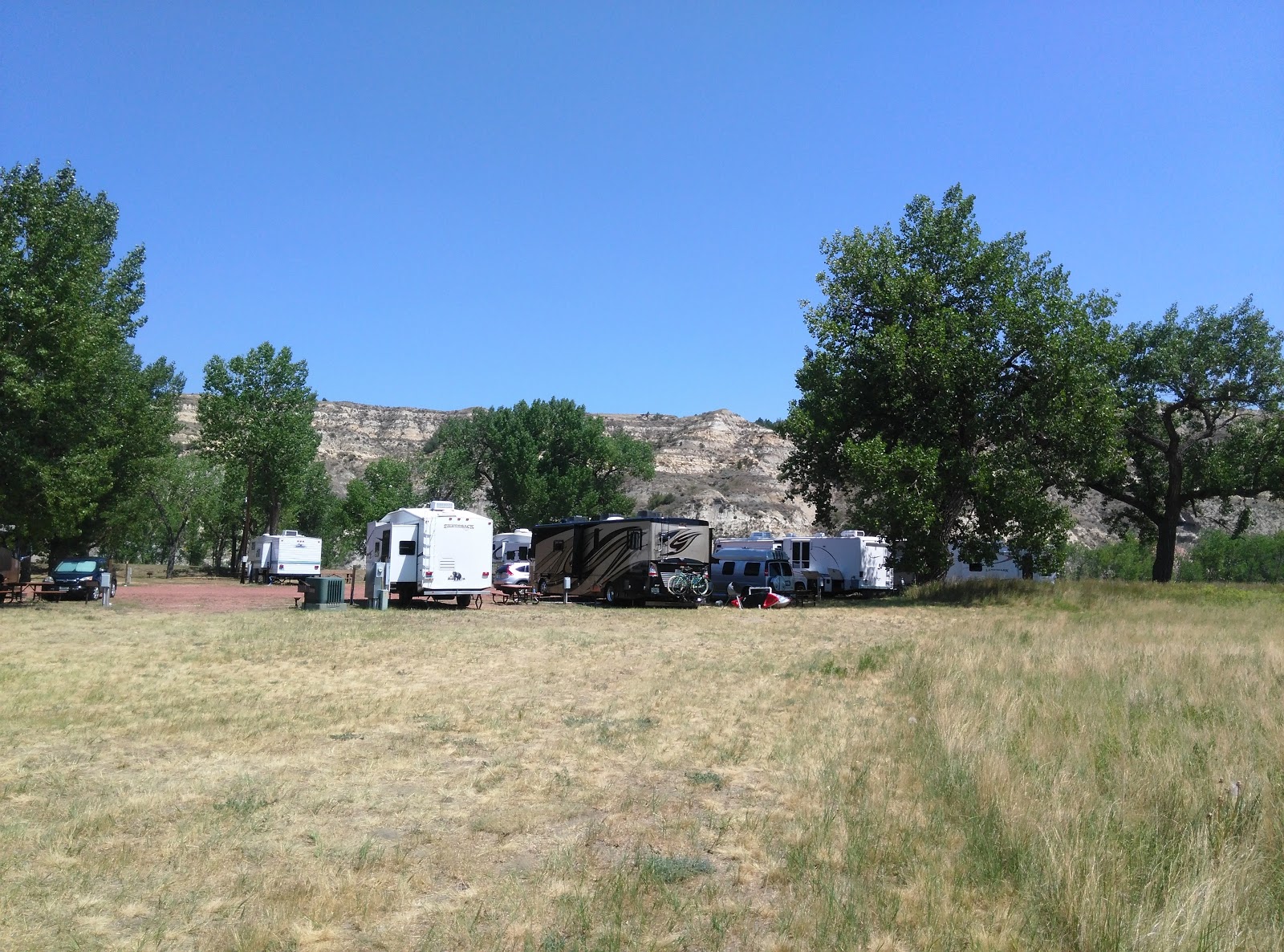Retha's Campsite Reviews Medora Campground Medora, North Dakota
