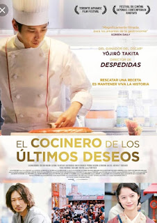 PELÍCULA, "EL COCINERO DE LOS ÚLTIMOS DESEOS"