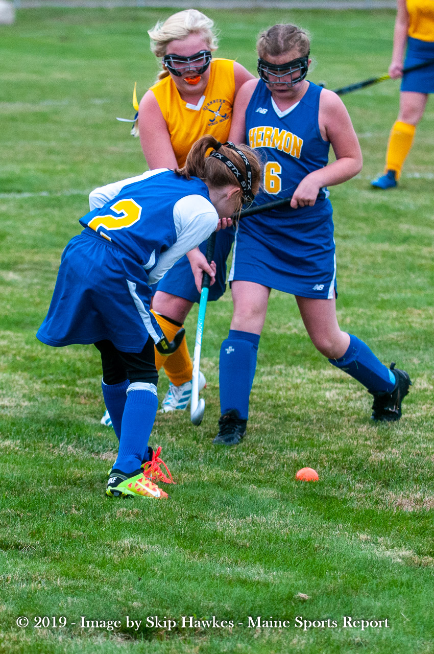 Hermon wins middle school field hockey "B" game