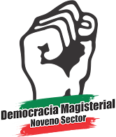 LOGO OFICIAL DEL COLECTIVO DEMOCRACIA MAGISTERIAL