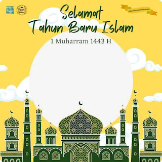 Download Background Twibbon Tahun Baru Islam 2021