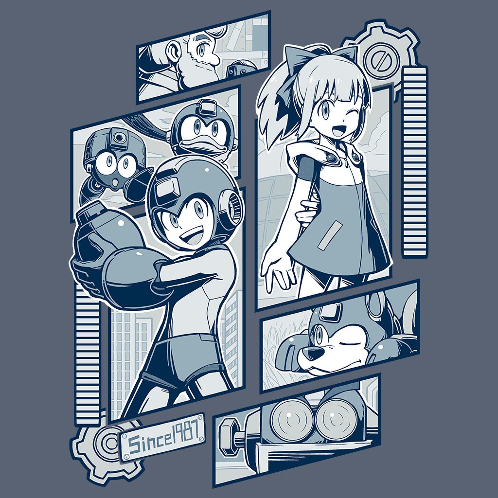 Rockman Corner Gear Up for Summer With BrandNew Mega Man 11 Shirts