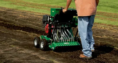 how does an overseeder work, what is an overseeder, what does an overseeder do, mechanical seeder, using an overseeder, overseeding equipment, how to use an overseeder, power lawn seeder, grass seed machines, best overseeder, lawn seeder machine, lawn overseeder, slice seeding machine