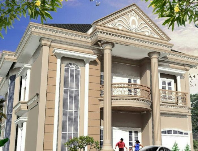 Front view house design