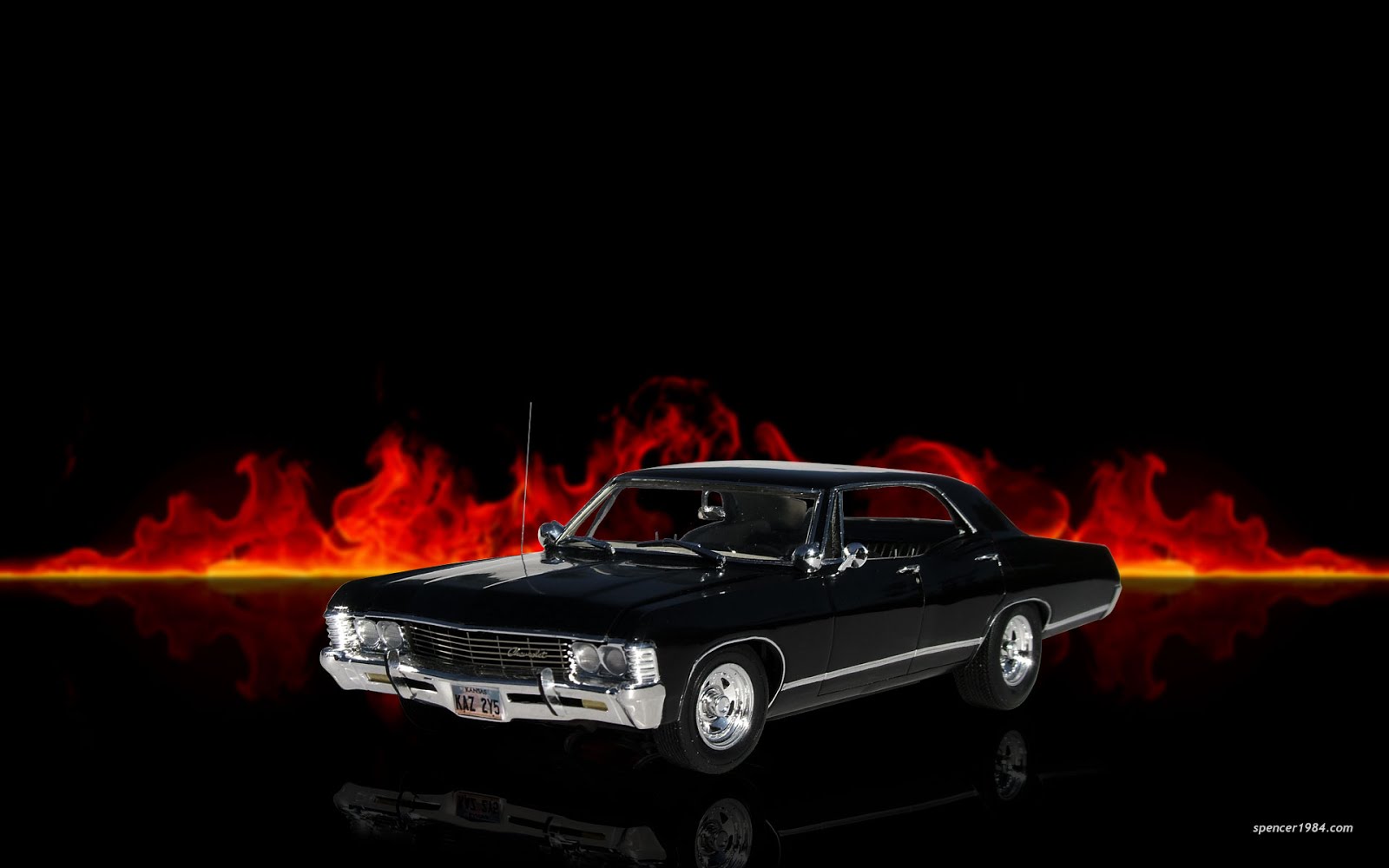 Impala 1967. O Carro Supernatural. Supernatural Eu Acho