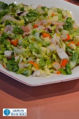 Ensalada Marinera con Frutas
