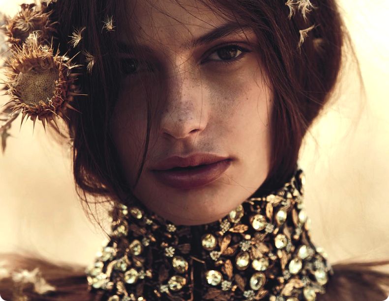 the sweetest thing: cassi van den dungen by will davidson for vogue ...