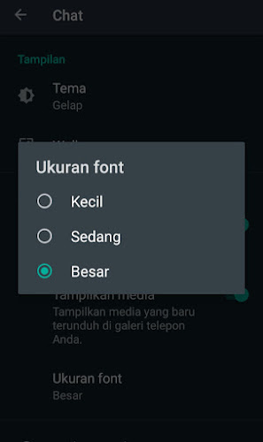 Ukuran Font