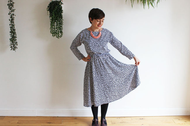 Tilly's Lotta dress - easy sewing pattern from Tilly and the Buttons