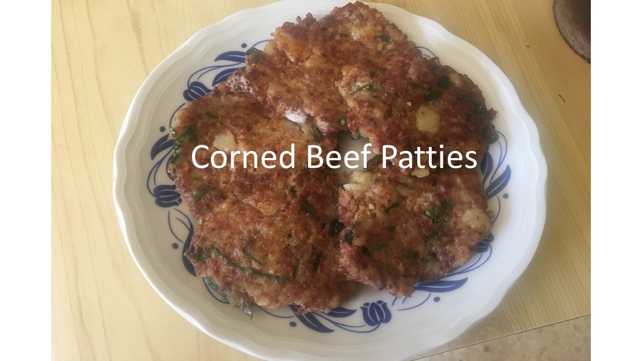 Very easy to make Corned Beef Patties