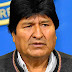 Presidente Evo Morales sale para México