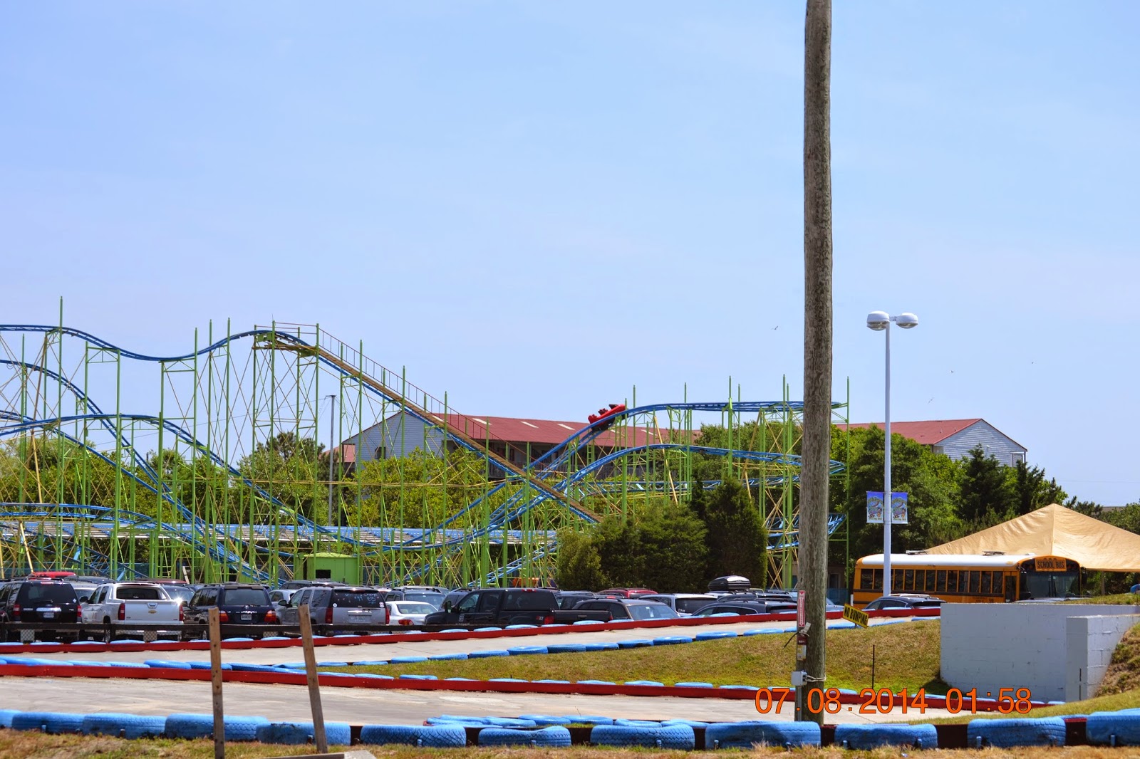 Travels and Wandering Lemans Speedway at Jolly Roger, Maryland