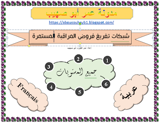 شبكات تفريغ نقط المراقبة المستمرة  لجميع المستويات