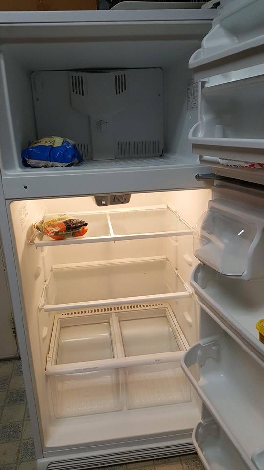 Just Sayin' Home health aide sees empty fridge, fills it