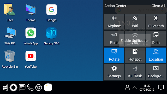 Cara mengubah tampilan windows android Cara mengubah tampilan windows android