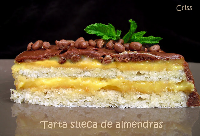 TARTA SUECA DE ALMENDRAS