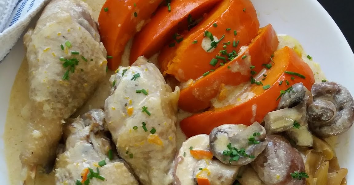 Poulet De Bresse à La Crème Poulet De Bresse à La Crème De Georges Blanc ***- Vonnas (01) 21 FloViCook: Poulet de Bresse au vin jaune, aux champignons et à la crème